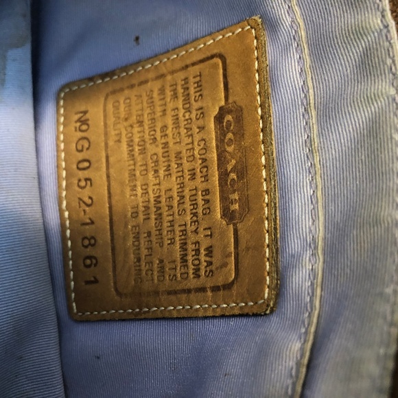 Coach Gold Monogram Small Purse - Picture 5 of 6